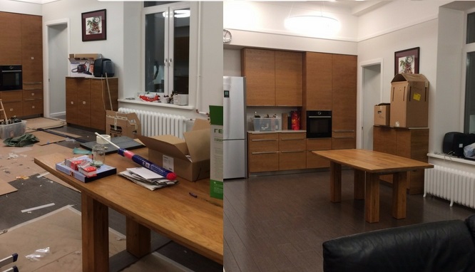 Уборка офисного помещения после ремонта